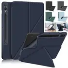 Magnetic Case for Samsung Galaxy Tab S9 11/S9 Plus 12.4 with Pencil Holder Cover