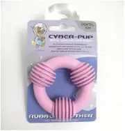 Rosewood Cyber Rubber Puppy Teether Dog Toy, Assorted