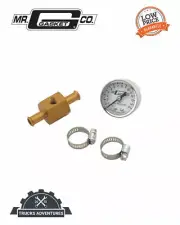 Mr Gasket 1560 Fuel Block With Fuel Pressure Gauge