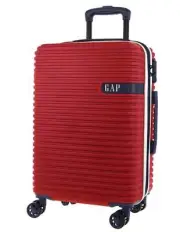 GAP Hard-shell 4-Wheel 56cm CABIN Suitcase in Red
