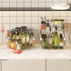 Kitchen Rotating Storage Rack for Easy Access to Spices and Condiments