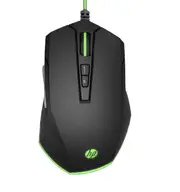 HP Pavilion 200 Gaming Mouse - USB Optical Sensor 3,200 DPI 12 RGB Modes 5 Customizable Buttons Ergonomic Comfort Light Weight 120g for Laptop PC Mac