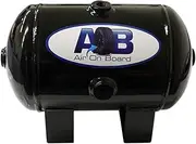 Air On Board 4 Litre Steel Air Tank compatible with ARB Air Fitting Compressor fits Toyota/Nissan/Holden/Mitsubishi etc.