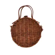Women Straw Handbag Messenger Bag Shopping Woven PU Fashion Beach Small Purses Classic Elegant Crossbody Shoulder Bag
