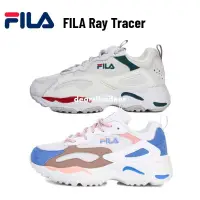 在飛比找蝦皮購物優惠-Fila Ray Tracer 白綠紅 金裕貞代言 斐樂火星