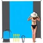 Large Beach Mat Waterproof Sandproof Camping Outdoor Travel Blanket 210 x 200cm