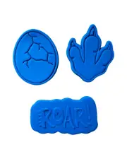 Dinosaurs foot print cookie cutter Roar dino egg stamp