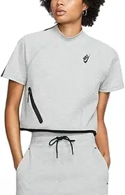 [Nike] Womens NSW TECH Fleece TOP SS REIMAG CD4207-063 Size M