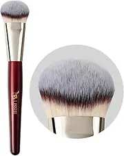 BLISSHI-Foundation Brush- Contoured makeup Brush-Perfect for Cream and Liquid Foundation Application-Blushing-Bronzer-Ideal for Blending and Highlighting Face Brush