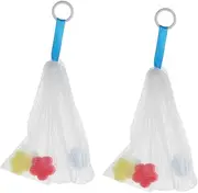 Healeved 2Pcs Face Cleansing Foaming Nets Soap Saver for Enhanced Creation for Skincare Routine Lightweight and Portable Soap for Easy Use