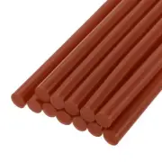 12pcs Mini Hot Glue Sticks for Glue Gun 0.27-inch x 8-inch Dark Brown