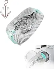 [TODINIO] Shoe Bag, Shoe Cleaning Bag, Shoe Washing Machine Bag, Portable Reusable Shoe Bag for Washing Machine (1 Pcs-Gray) (Grey)