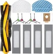 Accessories Compatible for ECOVACS DEEBOT OZMO T8/AIVI/MAX N8PRO /T9 /T9MAX, Main and 4 Side Brush, Dust Bag, 4 HEPA Filter, 7 Mop Cloth