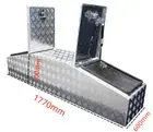 1770 x 600 x 500mm Full Aluminium Toolbox Gullwing Ute TRUCK TRAILER Storage
