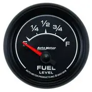 Autometer ES Series Fuel Level Gauges Electric - 240 - 33 Ohm, 2 1/16 Inch, Short Sweep, AU5916