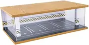 kokiya Diecast Car Model Display Case for 1/32 1/24 1/18 Car,Toy Car Parking Garage Diorama,Sturdy,Simulation, Parking Lot, Style B