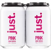 [Just Drinks] Just Drinks Pink Gin Soda 330mL