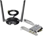 Trendnet ac1200 high power wireless dual band pcie adaptor