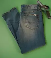 BUFFALO DAVID BITTON ASH-X SLIM STRETCH JEANS 34 X 30