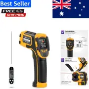 Portable Infrared Temperature Gun - Measures -58℉ to 1112℉ with Laser Targeting