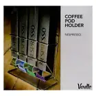 ☕NESPRESSO capsule holder, coffee sleeve pods, keeps capsules covered