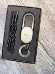 Keychain with Tracker, Men's Key Chain Works with Find My App (iOS Only),