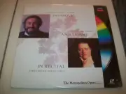 PAVAROTTI AND LEVINE IN RECITAL Laserdisc LD BRAND NEW LUCIANO PAVAROTTI MUSIC