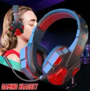 Gaming Headset Dual Wireless Lossless Bluetooth 5.1 Gaming Headphones with Mic