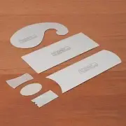 StewMac Scraper Blades, Set of 6