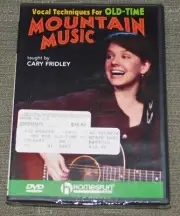 Vocal Techniques for Old-Time Mountain Music (DVD) NEW/UNOPENED Cary Fridley