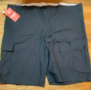 NWT Dockers Pacific Cargo Classic Fit Flyweight Shorts Gray (354100259)-Size 44
