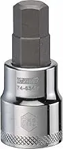 DEWALT 3/8 Inch Drive Hex Bit Socket 7/16IN SAE