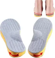 Supination Insoles For Over Supination & High Arch Support,orthotic Inserts For Foot Alignment, Knock Knee Pain, Bow Legs, O/x Type Leg TA Size 3...