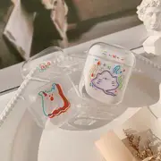 Cartoon Transparent AirPods / Pro Earphone Case Skin Cartoon Earphone Case Skin - Fish - Transparent - AirPods Pro