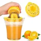 Food Grade Citrus Juicer with Spout Detachable Washable Manual Juicer Kitchen