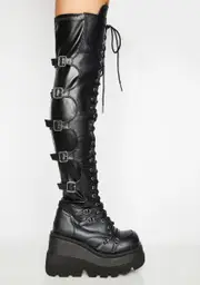 [Demonia] Earth Shaker Platform Boots