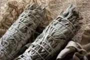 2 Pack of Smudge Stick California Salvia Apiana Sacred White Sage Mini 10cm