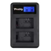 For Sony NP-FW50 NPFW50 LCD Dual Charger for Sony Alpha A6000a6300 NEX-7 SLT-A37