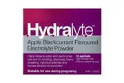 Hydralyte Electrolyte Powder Apple Blackcurrant Flavoured 10 Pack