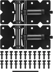 Heavy Duty Self Closing Gate Hinges Hardware Kit for Wooden Vinyl Fence