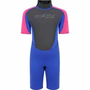 Typhoon Swarm3 Infants 3/2mm Shorty Wetsuit - Purple/Hot Pink 250997