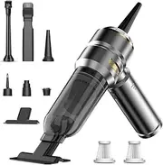 DkevEu Handheld Vacuum Cleaner Battery Wireless 20000Pa USB Charging Mini Vacuum Cleaner Versatile Car Vacuum Cleaner Portable Car Vacuum Cleaner for Car, Home, Kitchen, Pet Hair