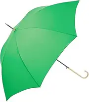 ビコーズ(Because) Because B-159286 Long Umbrella Plain Color Jump, Green