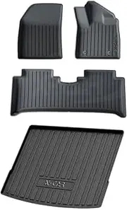 X-CAR 3D Floor Mats Boot Liner for BYD Atto 3 Atto3 2022-Onwards All Weather Heavy Duty Cargo Car Trunk Luggage Tray
