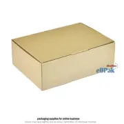 60x Mailing Box 220 x 160 x 77mm A5 Diecut Brown Shipping Carton B65