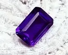 Natural Violet Amethyst Emerald Cut 13.90 Ct Certified Loose Gemstone On eBay