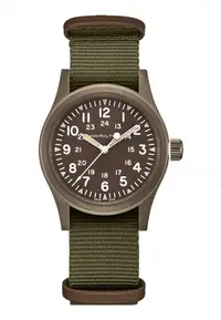 在飛比找ZALORA購物網優惠-HAMILTON KHAKI FIELD 自動男士腕錶 38