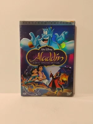 Aladdin (DVD, 2004) Classic 90's Walt Disney Animated Movie