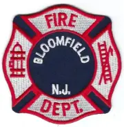 NEW JERSEY - Bloomfield Fire Dept. [ Maltese Style Shoulder Patch ]