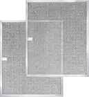 BPS1FA30 Range Hood Filter 11-3/4" x 14-1/4" x 3/8" (2 Pack) , Replacement